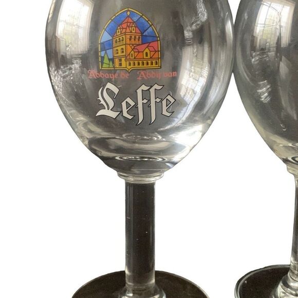 Vintage Leffe Beer Glasses Embrace the Timeless Beauty and Flavors of Abbaye de - Picture 5 of 14